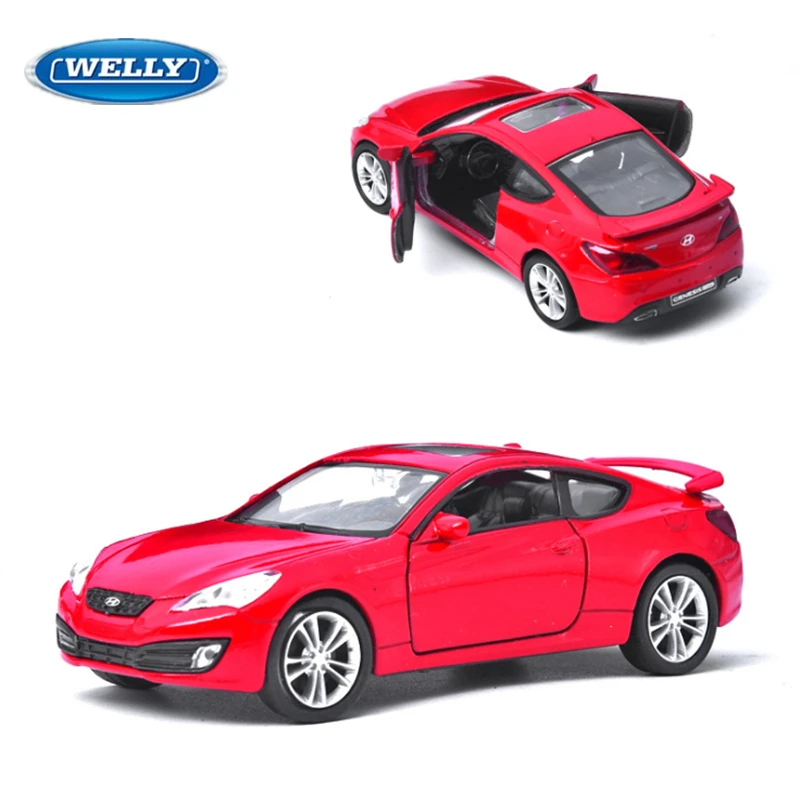 Welly 1/36 Hyundai AZERA ELANTRA modello di auto in lega Diecast e veicoli giocattolo modello di auto in metallo la porta di simulazione può aprire i regali per bambini