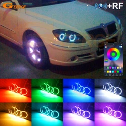 For Brilliance BS4 M2 2007 2008 2009 2010 Bluetooth App Multi-Color Ultra Bright RGB LED Angel Eyes Kit Halo Rings