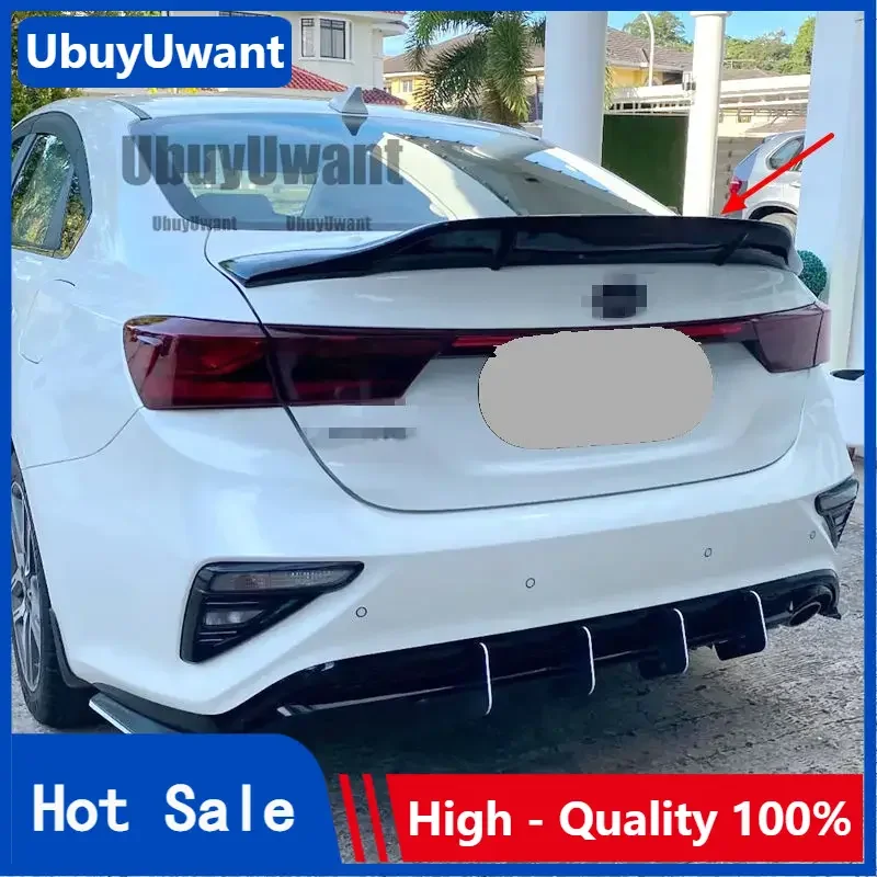 

Для 2019 20 21 Kia K3 Cerato Forte Sport GT задняя крышка багажника, спойлер багажника, крылья, черный карбоновый волокно, аксессуары для тюнинга автомобиля