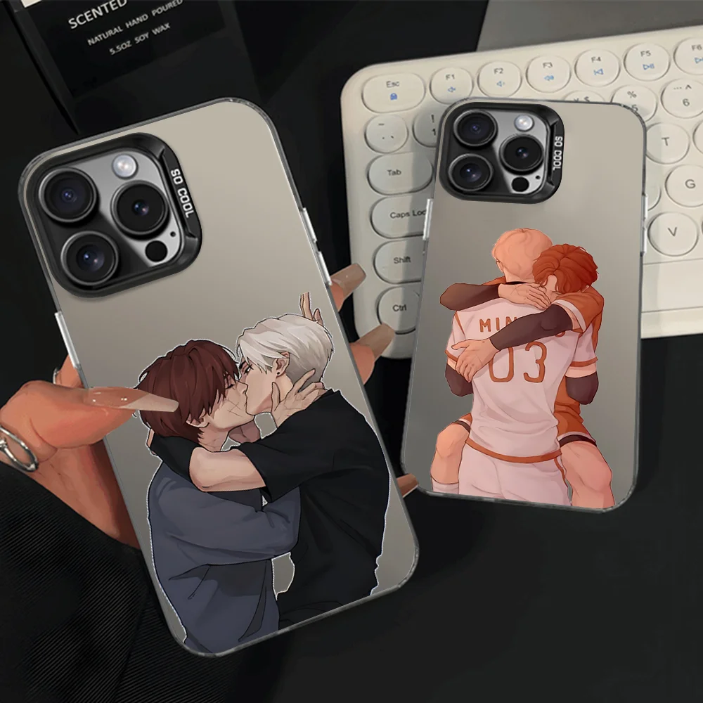 

Neil and Andrew Phone Case For iPhone 16,15,14,13,12,11,Pro,Max,Plus,Mini,XS,SE Anti Fall Black Matte Hard Bumper