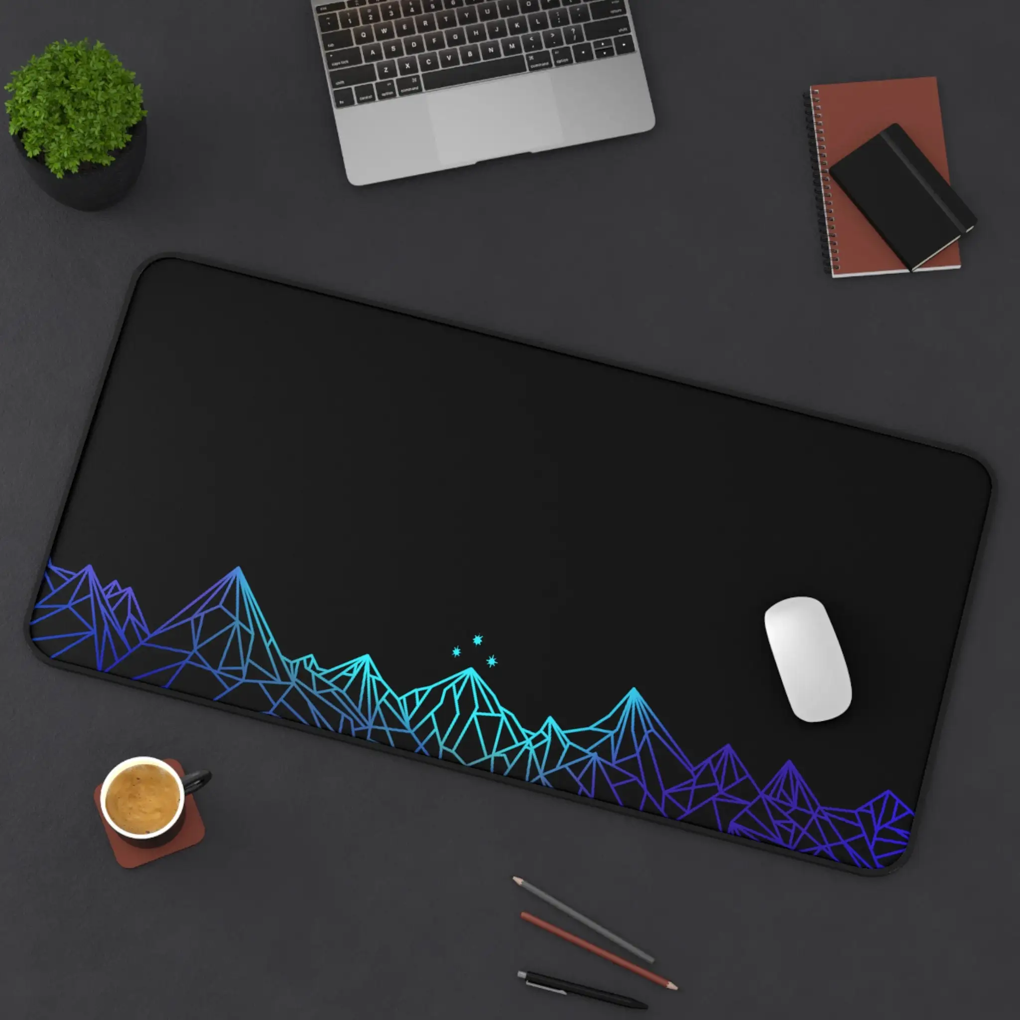 

XXL Cool Theme Mouse Pad, Modern Home Office Decorative Desk Pad, Non-Slip Waterproof Keyboard Mouse Pad, Gift for Friends