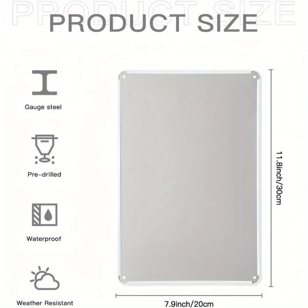 ديكور فني جداري معدني عتيق بكيني - تصميم مسطح ثنائي الأبعاد لديكور المنزل والمقهى ولا يتطلب بطارية