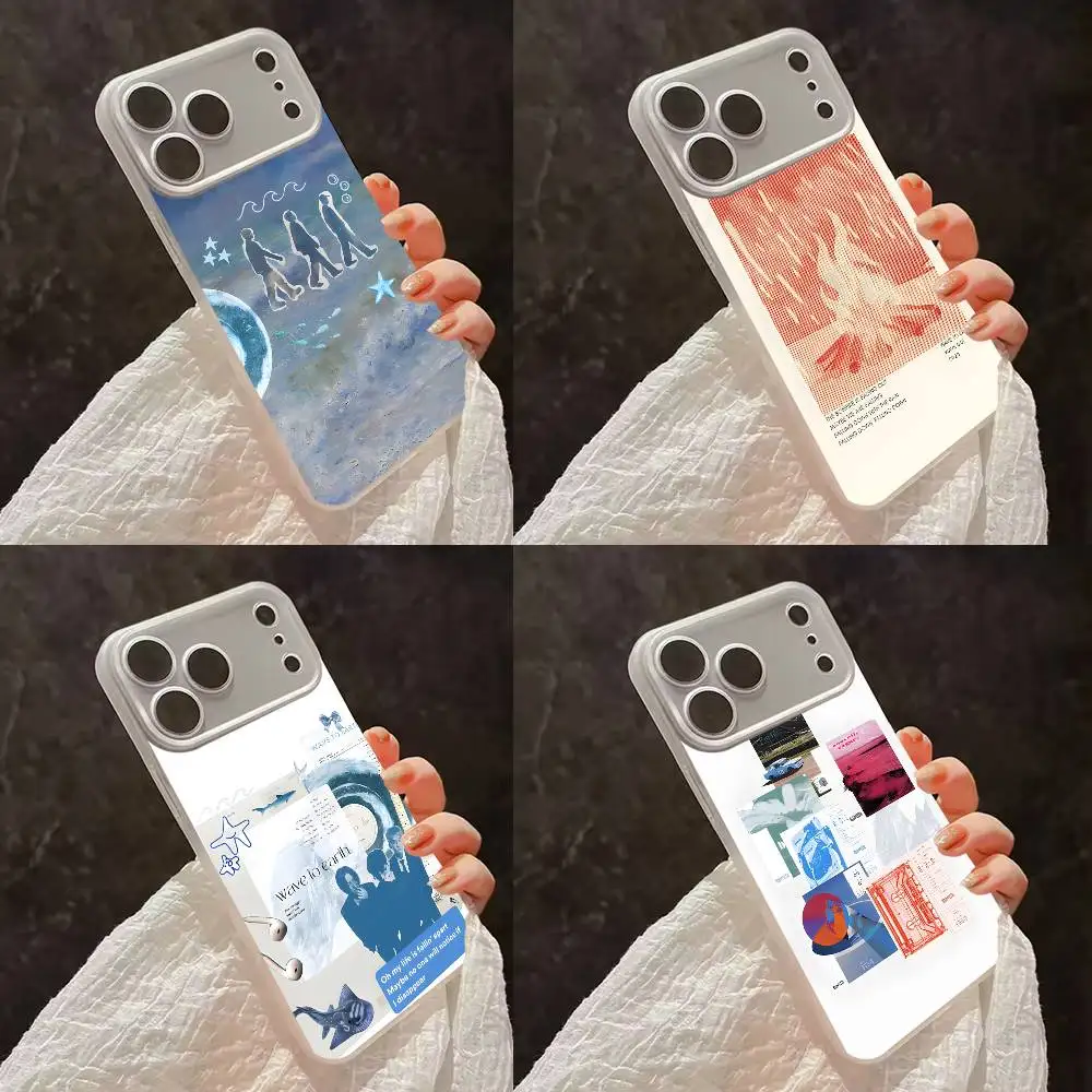 

Wave To Earth Summer Flows Phone Case For iPhone 17,16,15,14,13,12,11,Pro,Max,Plus,E,Air,Mini Magsafe Frosted Transparent