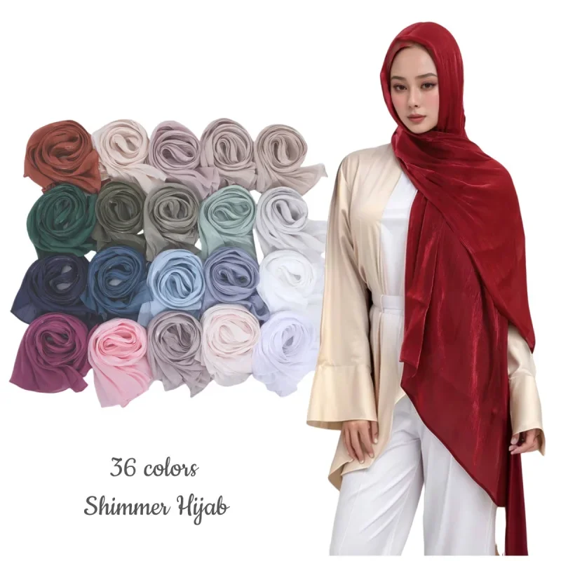 

70*175cm New Soft Silk-style Fashion Head Scarf, Travel Vintage Shawl Wrap
