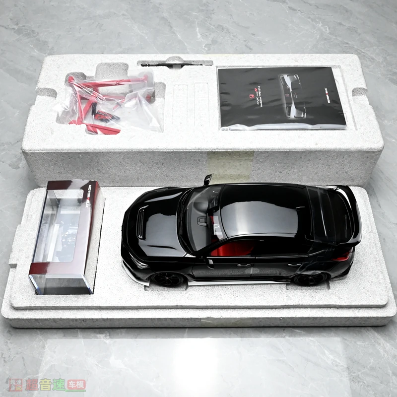 MH 1/18 Honda Civic Type R FL5 Legering Speelgoed Motorvoertuig Diecast Metaal Model Geschenken