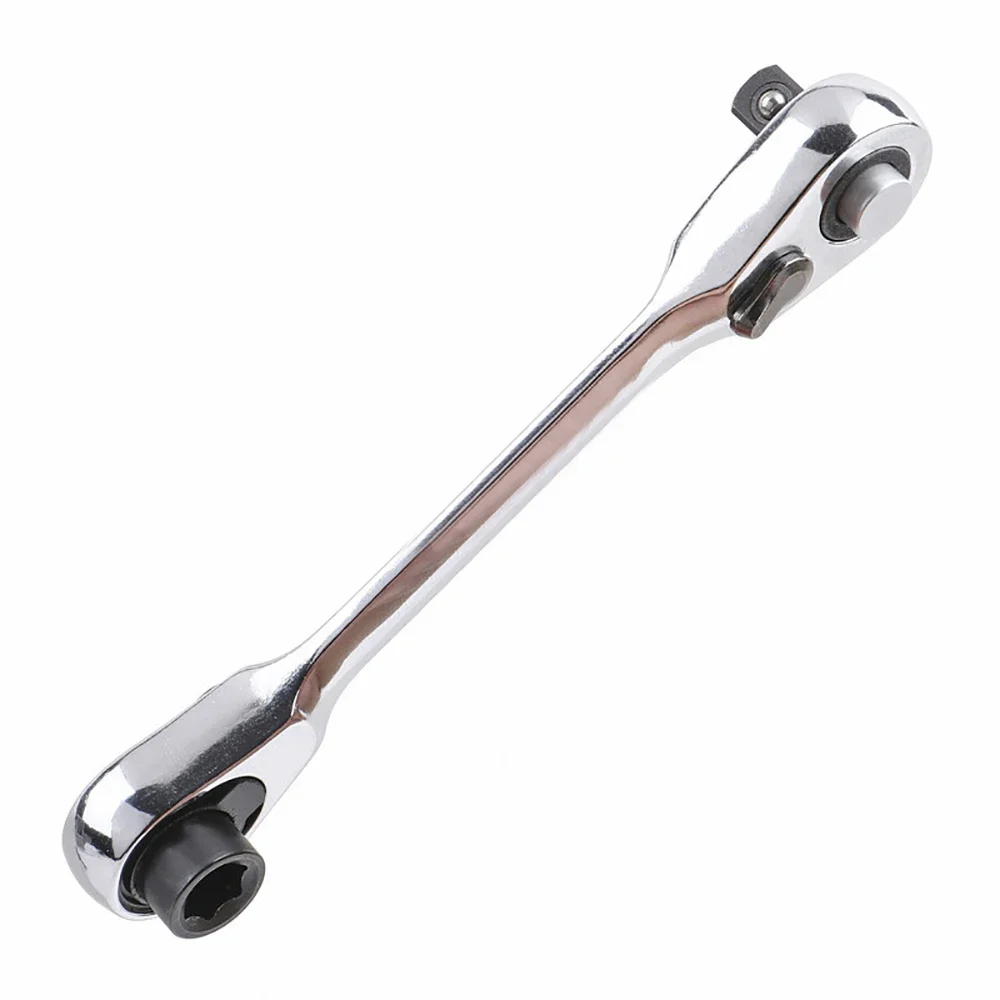 Motorcycle Mini 1/4 Hex Torque Wrenches Accessories Ratchet Wrench Sockets Set Double Ended Quick Screwdriver Oiler Torque Tool