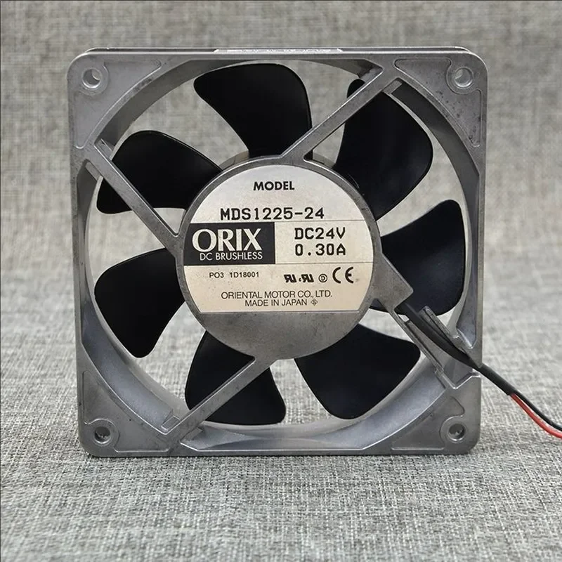 for MDS1225-24/24M 24V 0.3A 0.34A Japan Oriental ORIX Inverter Cooling Fan 12025