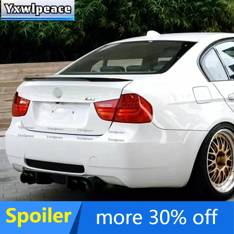 

For BMW E90 ABS Spoiler 318i 320i 325i 330i 2005 2006 2007 2008 2009 10 11 2012 MP Style Rear Trunk Lip Spoiler Car Accessories