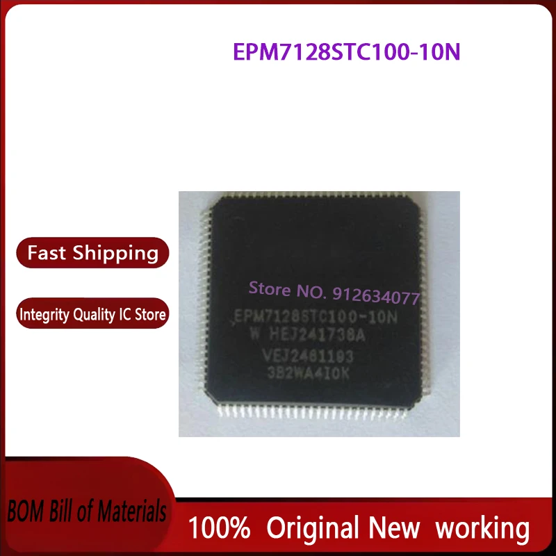 

2PCS~10PC/LOT 100% new EPM7128STC100-10N EPM7128STC100-10 EPM7128 LQFP-100