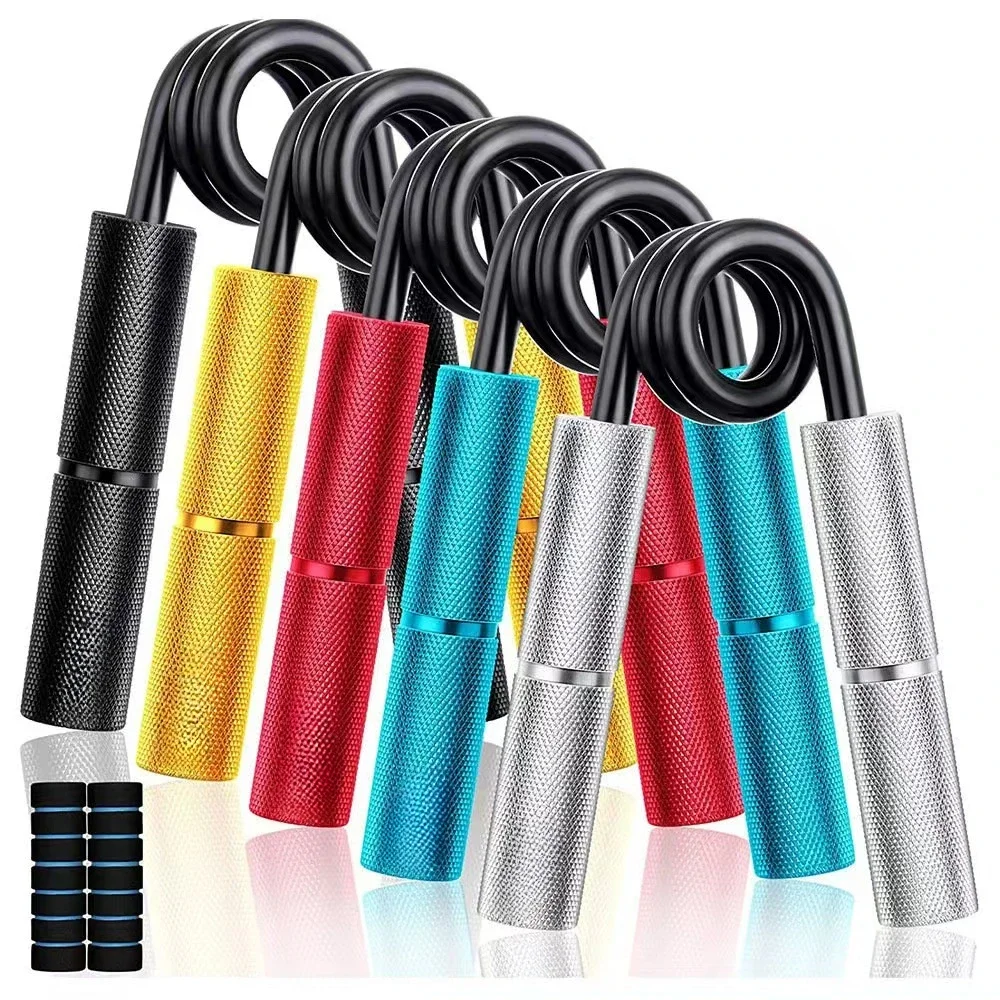 100LB-350LB A-type Metal Hand Gripper Strengthener Finger Exerciser Grip Strength Muscle Trainer Recovery Wrist Gym Equipment