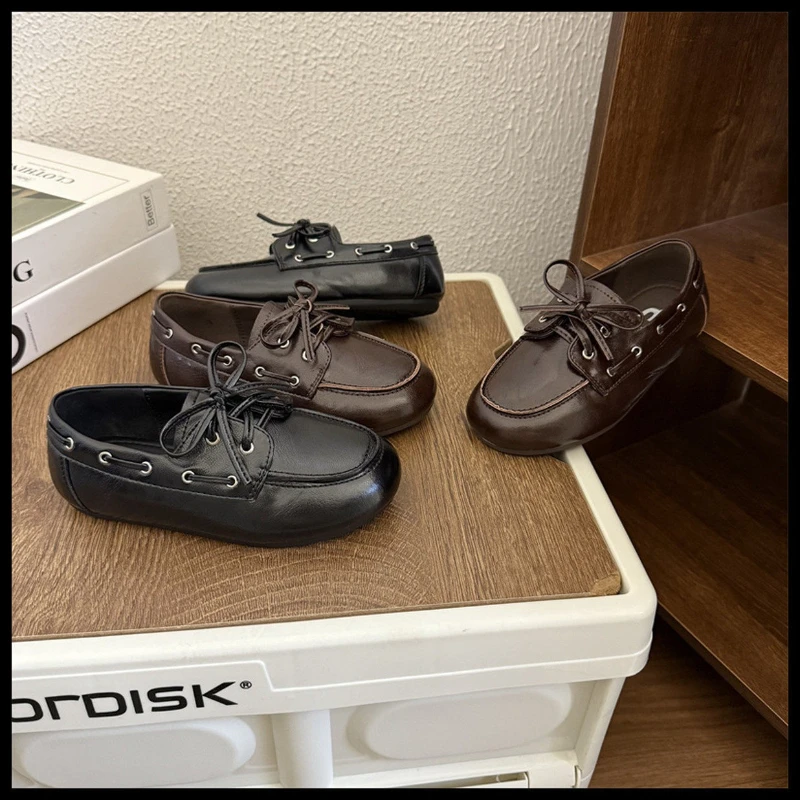 

Детские кожаные туфли черные повседневные для мальчиков 1-18 лет, универсальные нескользящие лоферы для малышей и детей постарше