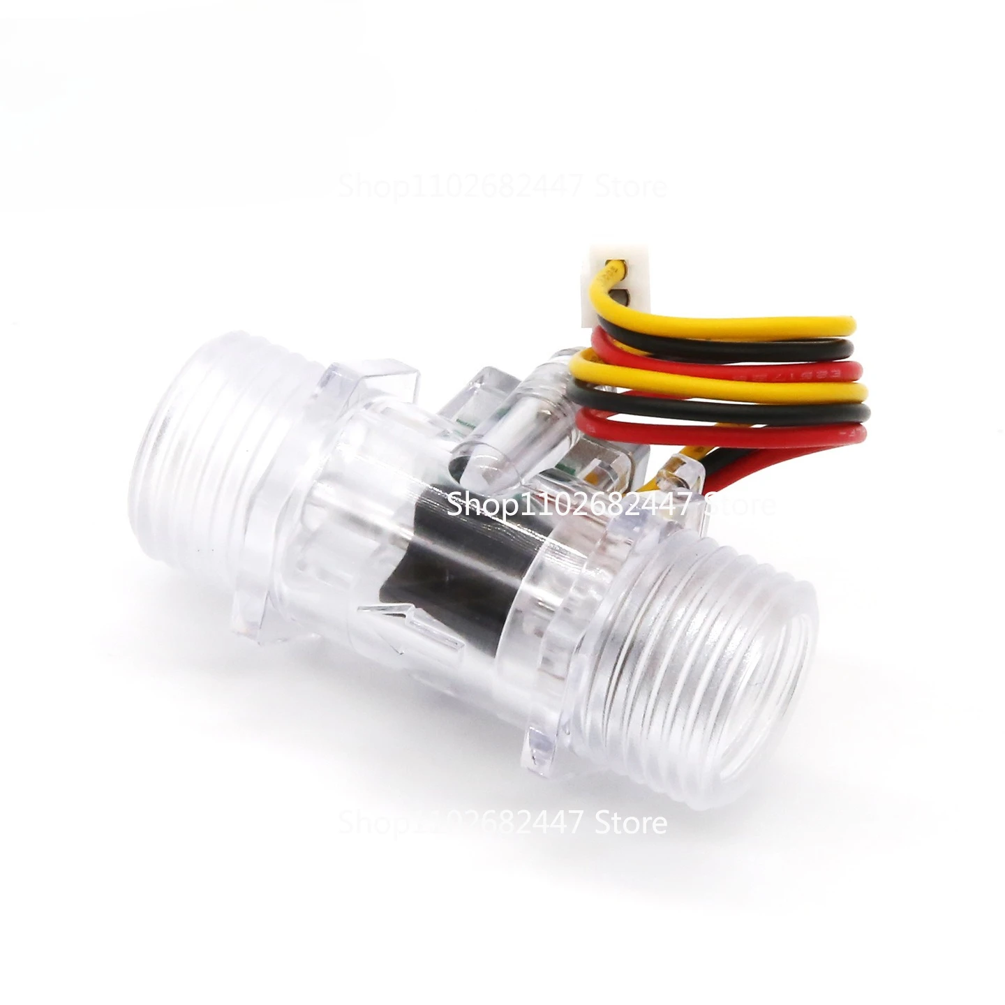 The Accuracy of The Water Flow Sensor Is High 4minute Outer Tooth Water Purifier Hall Flowmeter Transparent Visual Turbine S201C