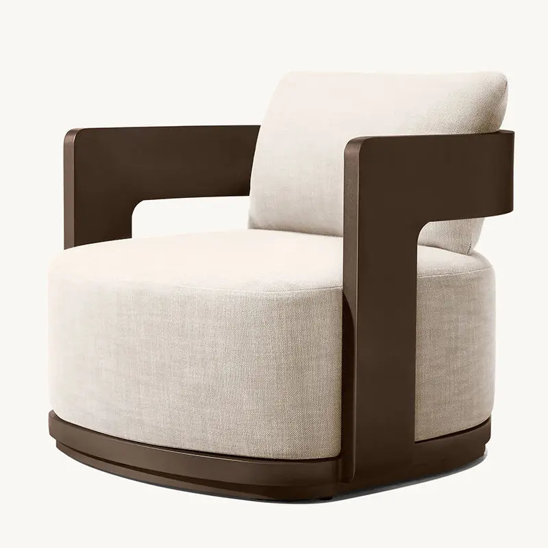 

Роскошный современный уличный алюминиевый комплект мебели для патио, садовый диван с образец сиденья для парков, вилл, дворов, квартир, садов