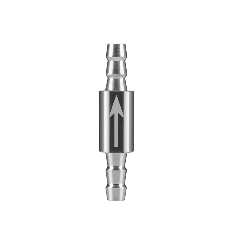 Dioxid-Zylinder für CO2-System-Diffusor, Edelstahl-Rückschlagventil für CO2-Ausrüstung, Rückschlagschutzventil für Wasser, 4mm Aquarium-Wasserventil – Detail 5