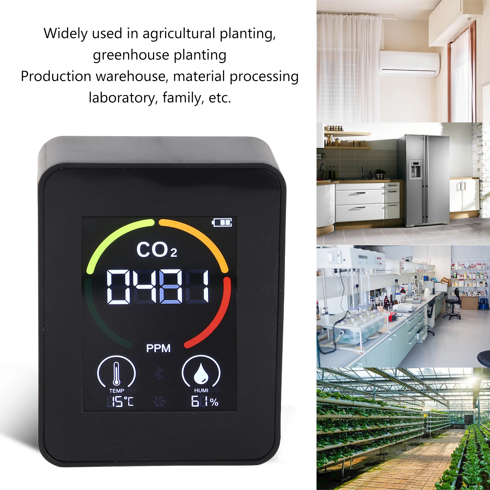 CO2 Detector CO2 De…