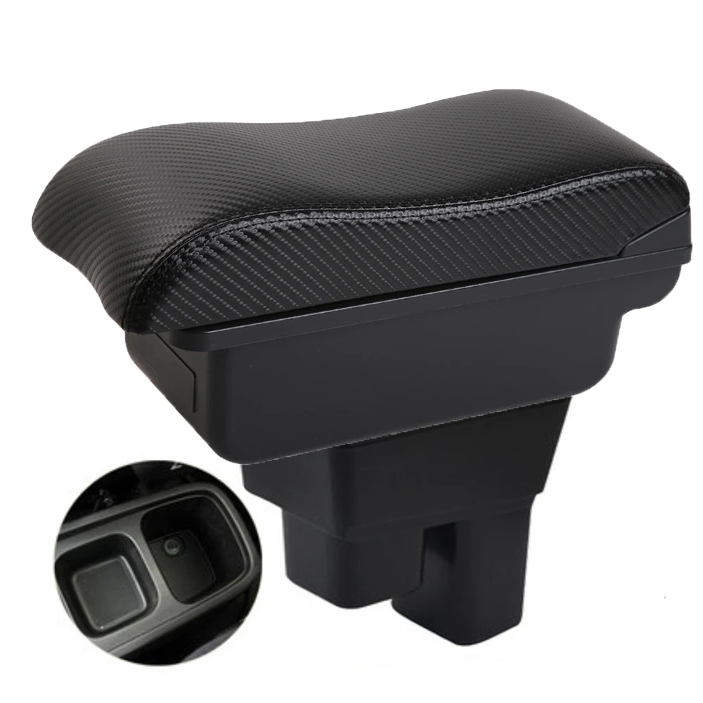 Car Fit Jazz GE Armsteunbox middenconsole opbergkoffer bestuurder elleboogsteun