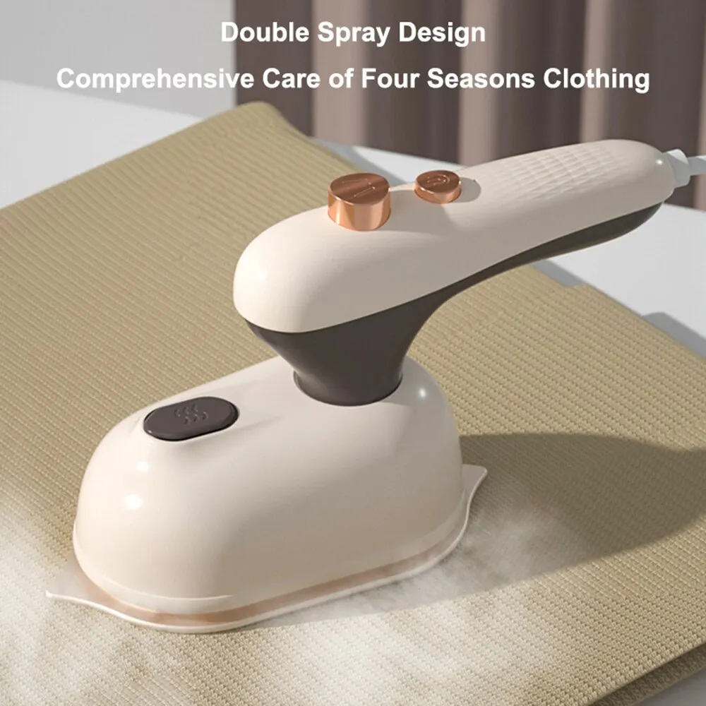 Irons Handheld Garment Steamers Portable Rotary Folding Travel Clothes Steam Iron  Small Ironing Machine 25W