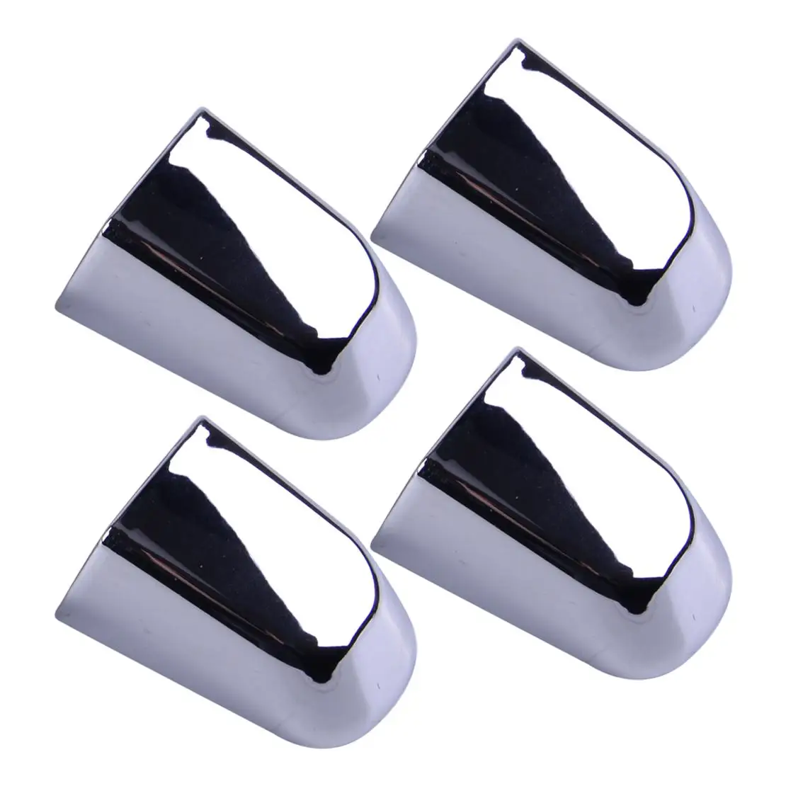 Self-Adhesive Exterior Side Door Handle Cover Trim Handle Bezel Smart Keyless Chrome ABS fit for Chevrolet Equinox SUV 2018-2023 - view 4