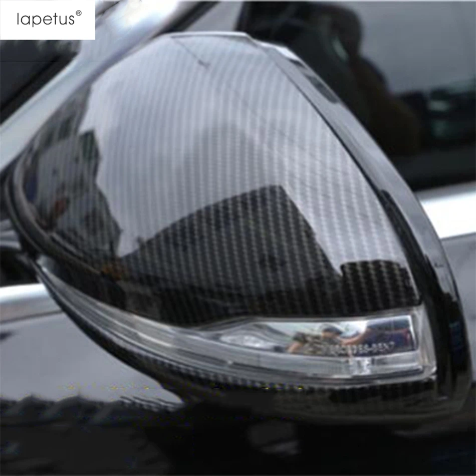 

Side Rearview Mirror Shell Cap Protection Cover Trim For Mercedes Benz C CLASS GLC 2014 - 2021 Carbon Fiber Accessories Exterior