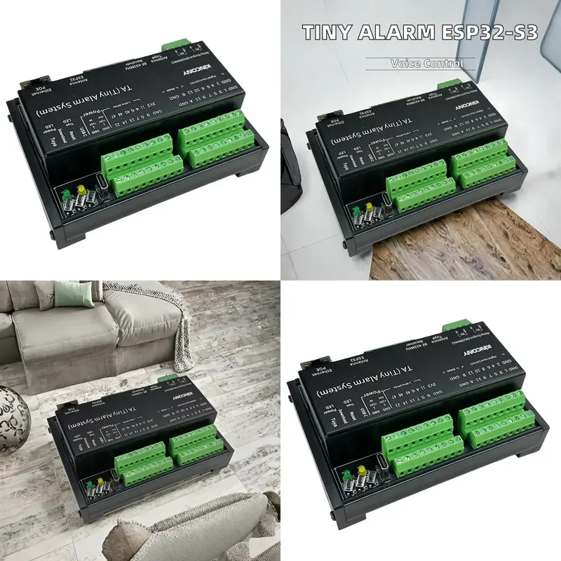for KinCony TA Smart Home Security System ESP32-S3 OLED Display Tuya Google Home Integration App Control Home Automation