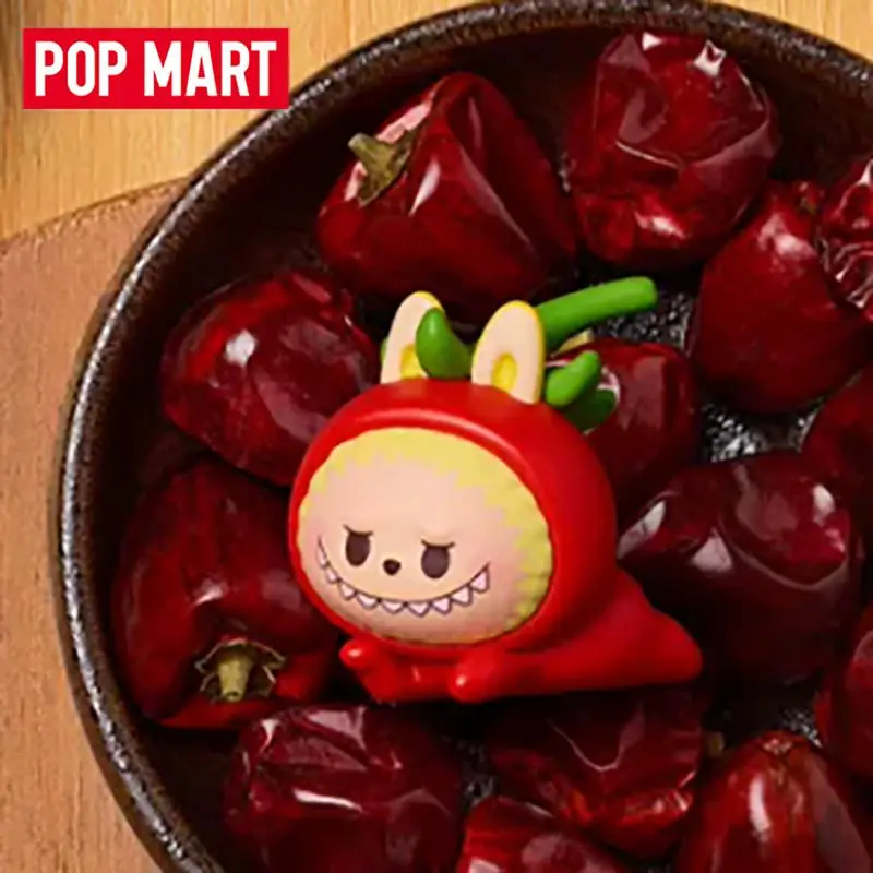 POP MART POP BEAN DIP FORFOP Series Mini Doll Blind Box Surprise Mystery Container Ornament Figurines Home Toy