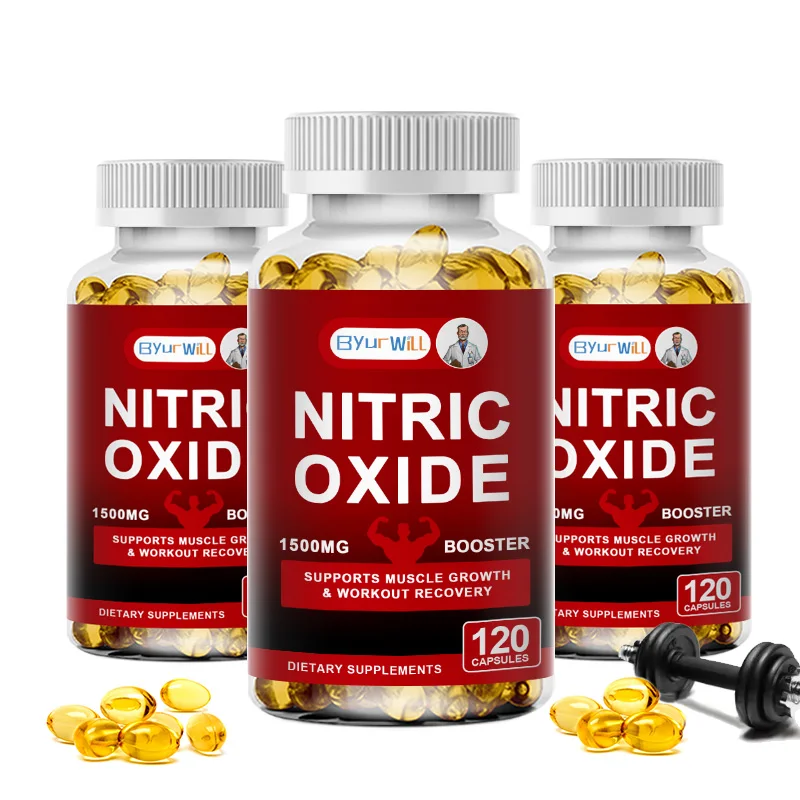 Nitric Oxide Booster,  Boosts Muscle, Energy and Endurance, Pre-Workout Performance & Muscle Mass, L-arginine Supplement
