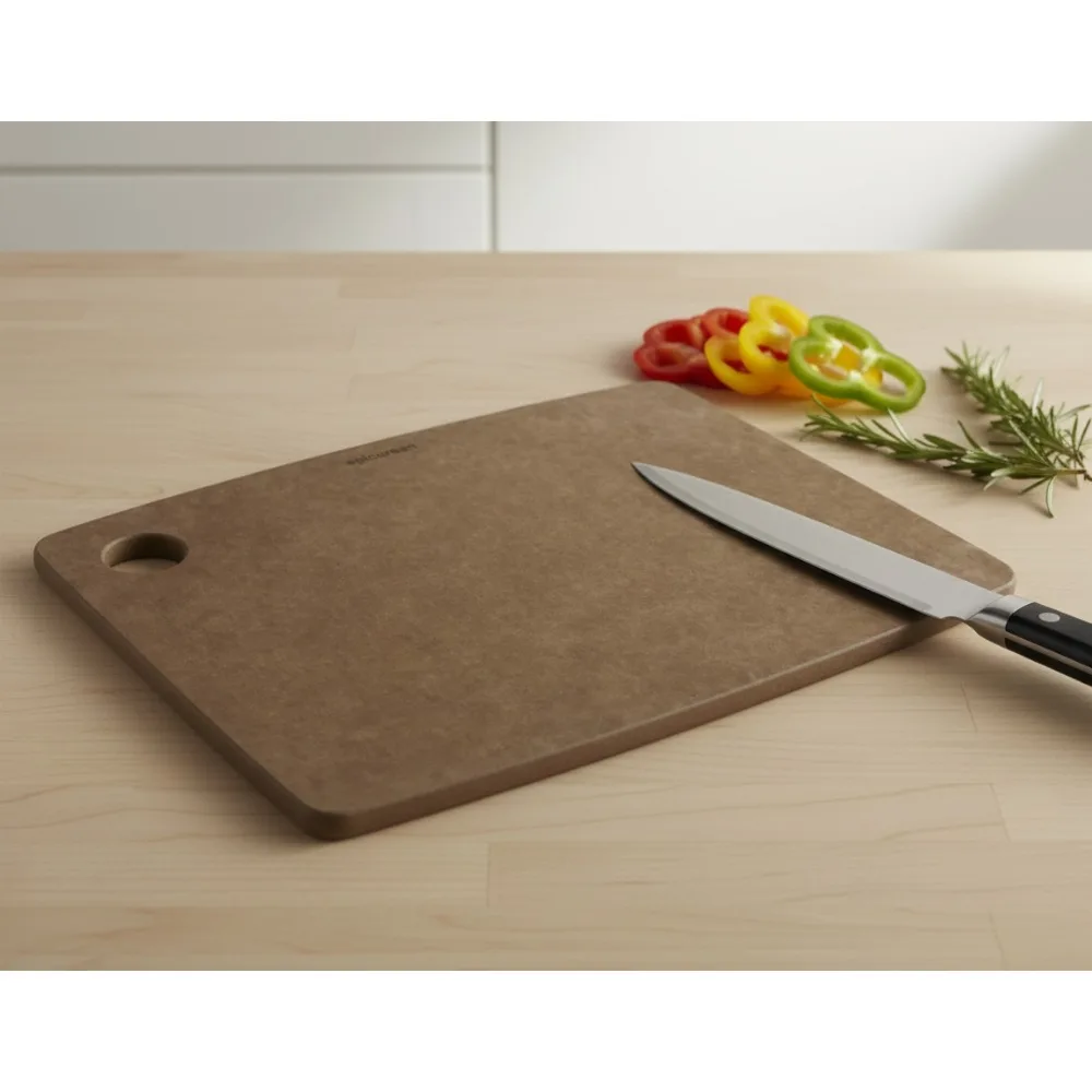 

14.5x11.25 Inch Non-Slip Cutting Board, Dishwasher Safe & Knife Friendly for Home Chefs & Cooking Enthusiasts