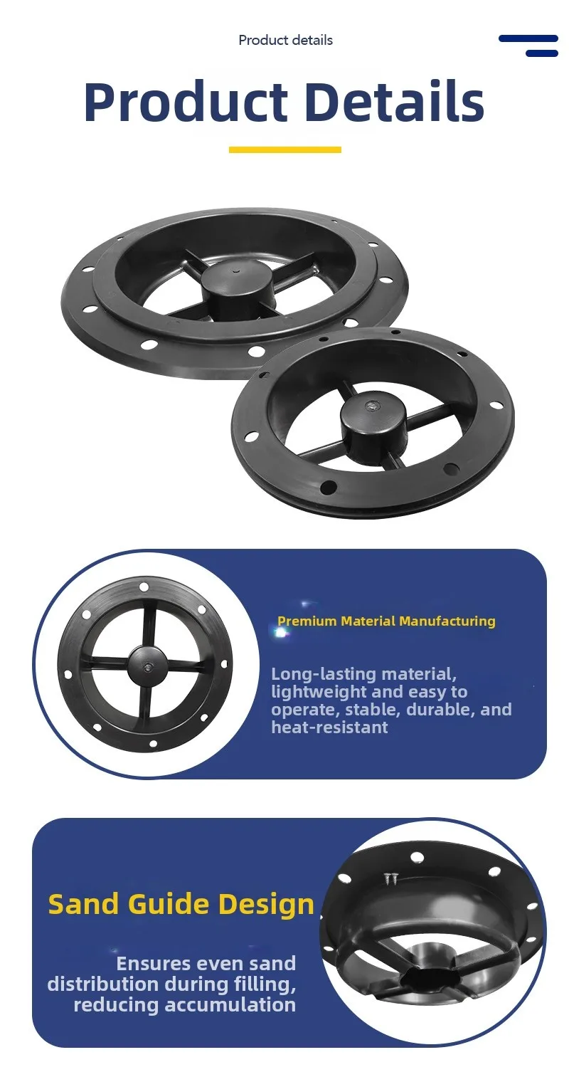 2 inch Sand Diverter Plate for Swimming Pool Filter Tank Guide Distributor Diffuser for Sand Filtration Systems