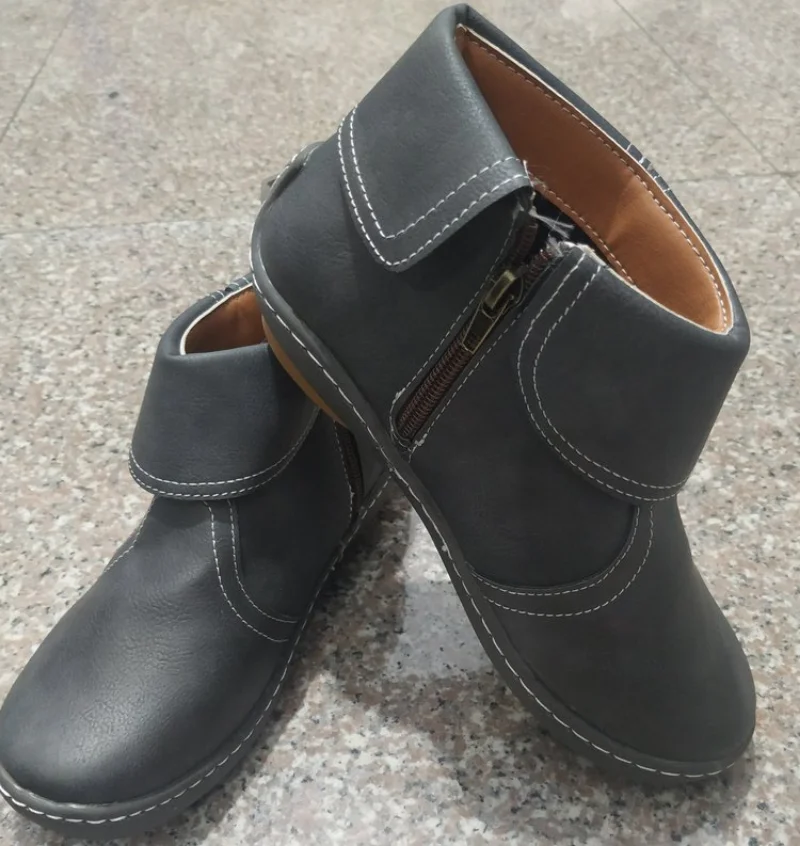 Buty damskie mieszkania wodoodporne botki damskie wygodne buty zimowe bez poślizgu botki damskie obuwie damskie duże Size35-43