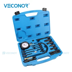 Professional Diesel Engine Compression Tester Tool Kit Set Cylinder Pressure Meter For Diesel Truck