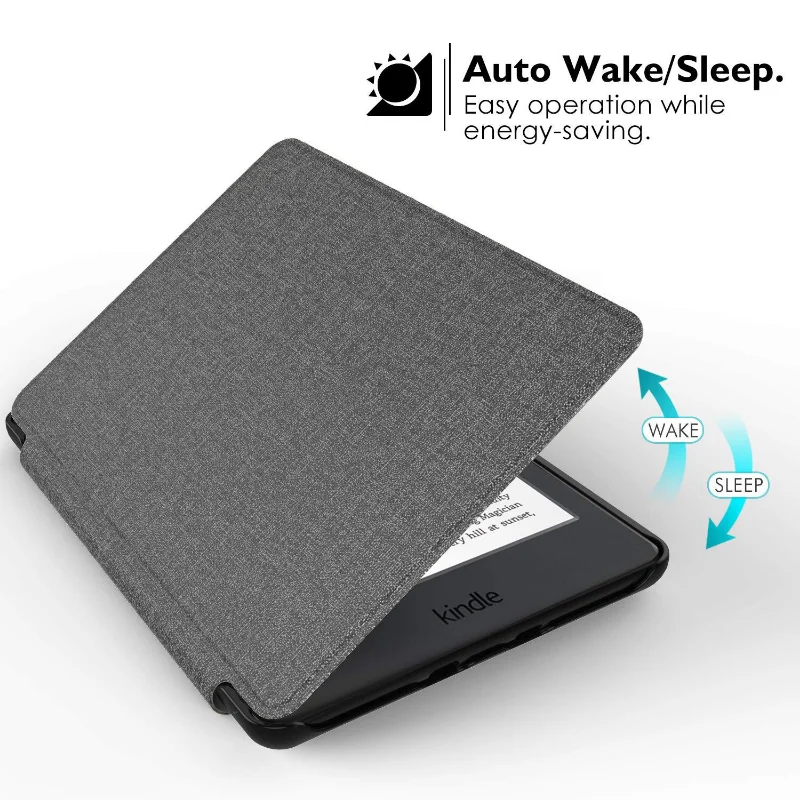 For Kindle Case All-New Kindle 11th 2022/2024 Released 6Inch K11/K12/RS23CV/C2V2L3 Magnetic Smart Fabric Screen Protector Cover