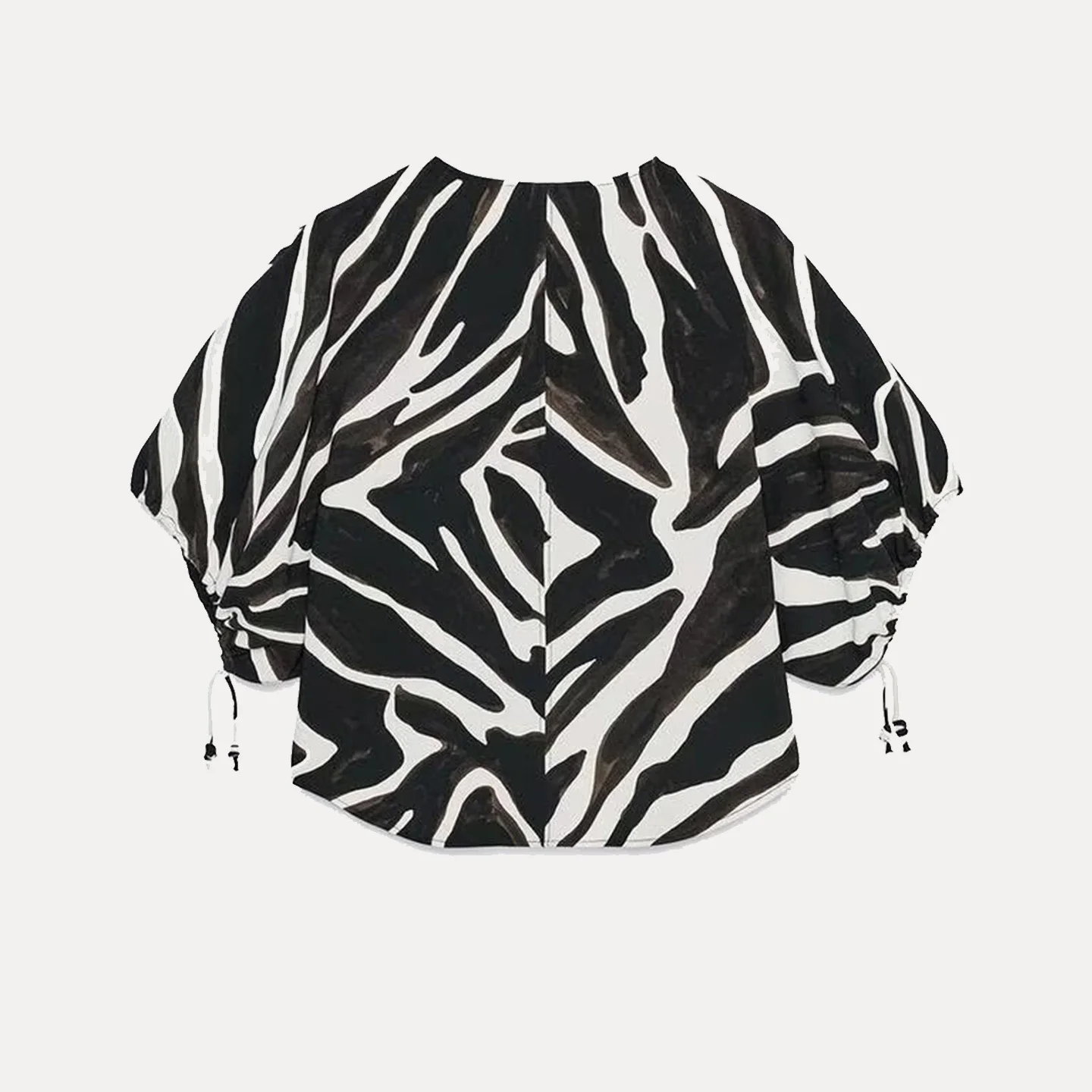 Z Top con estampado animal Faion para mujer, diseño de estampado versátil personal, corte holgado, ort Sve irt, otoño 2025