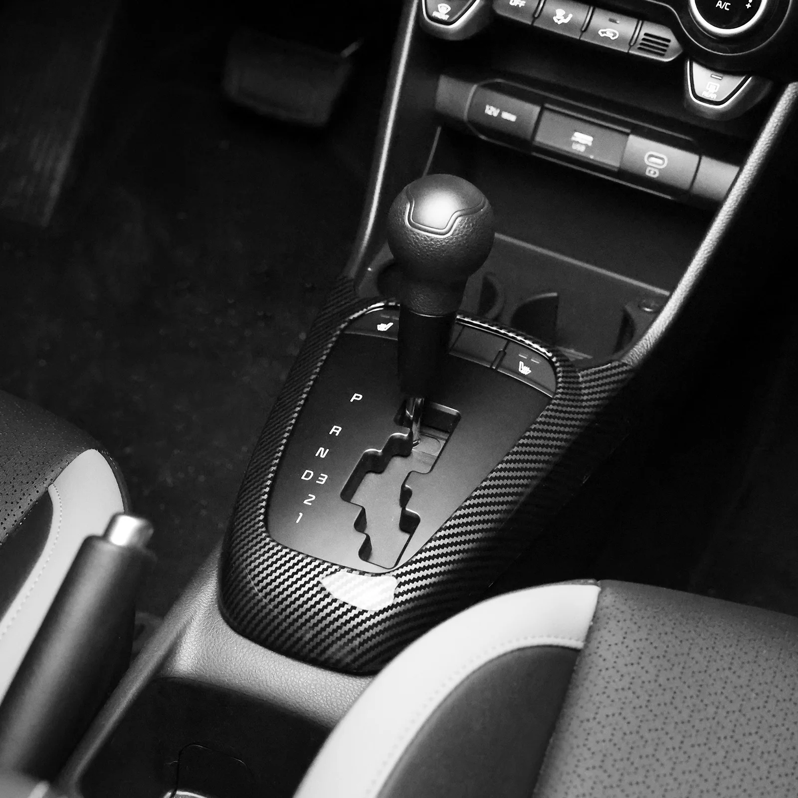 الداخلية لوحة التحكم المركزية ملصق مائي وحدة التحكم المركزية والعتاد التحول غطاء الكسوة لكيا صباح 2020-2023 بيكانتو 2019