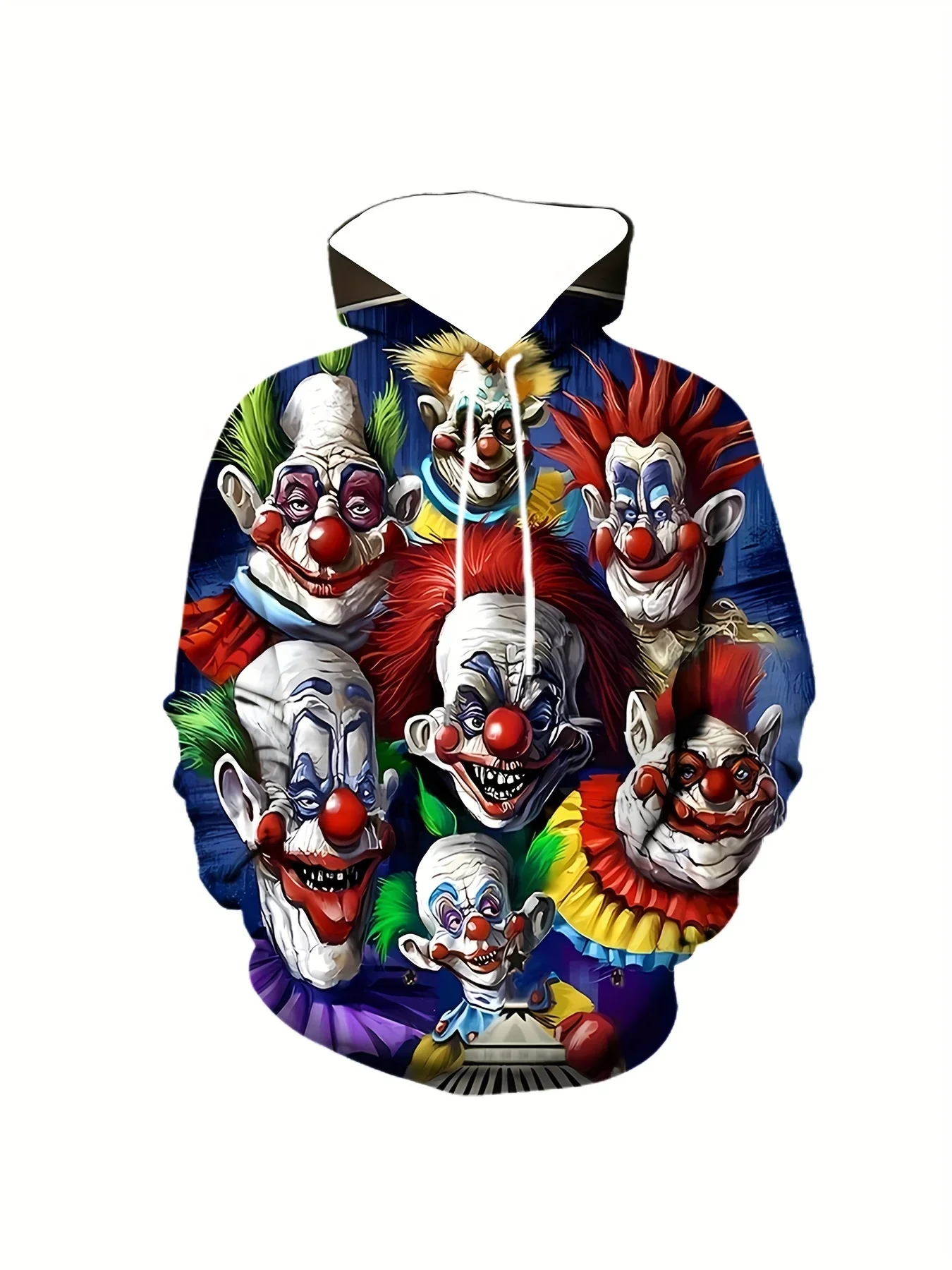 

Men's Vitality Clown 3D Print Hoodie Casual Sportswear Men's Colorful Pattern Autumn and Winter Pullover Kids Clothes Hoodie