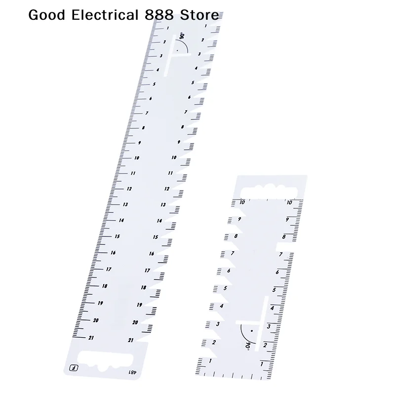 【G】1Pcs Right Angle Quilt Ruler Sewing Measuring Gauge DIY Patchwork Seam Tool for Quilting Sewing Accessories
