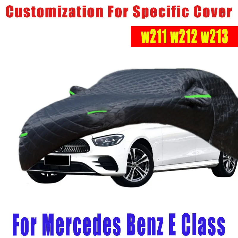 For Mercedes Benz-E Class (w211 w212 w213) Hail prevention cover auto rain protection,paint peeling protection