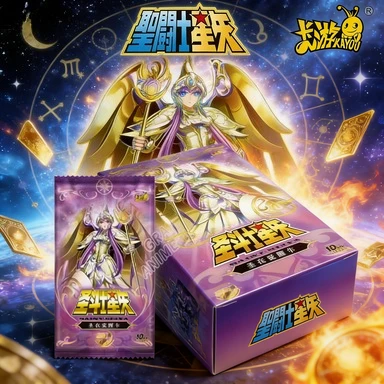 

KAYOU Saint Seiya Cloth Awakening Box Vol.4 features BP, SE, and BUR rare pulls making it the ultimate anime gift set collectors
