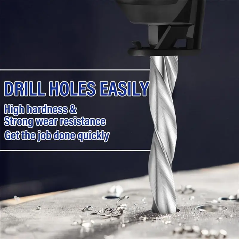A02M-200 Pcs Drywall Bit 1/8 Inch Spiral Saw Tip Cutting Bits Drywall Guide Point Cutting Bits Tools, For Use With Spiral Saw