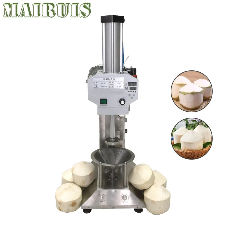 Tender Coconut Trimming Machine Green Coconut Peeling Machine Green Coconut Peel Cutting Machine Price