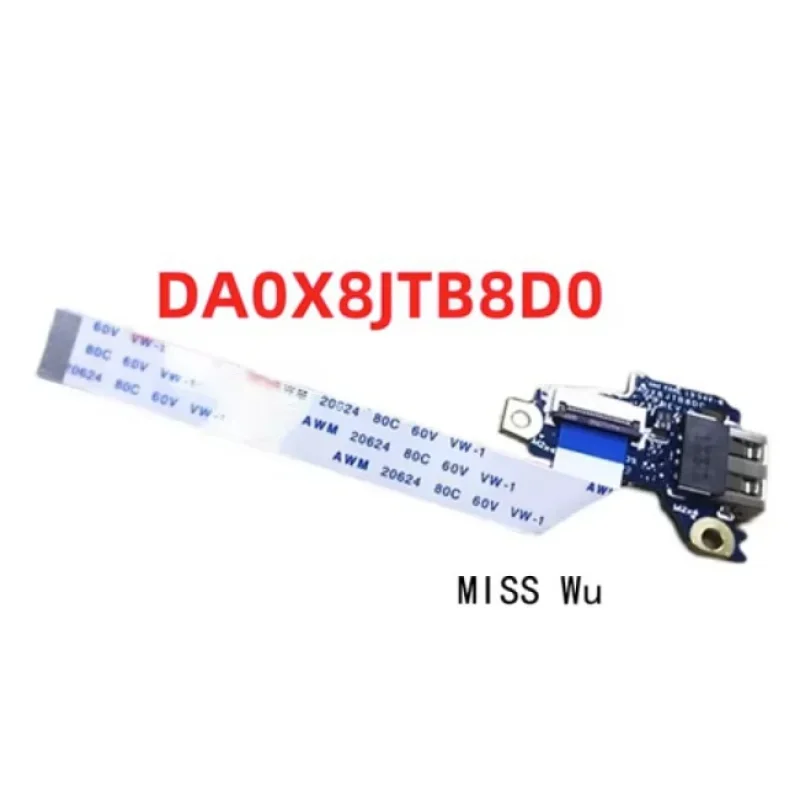 

For ProBook 440 450 G6 G7 laptop SD card reader USB switch button board with cable da0x8jth 8d0 da0x8jtb8d0