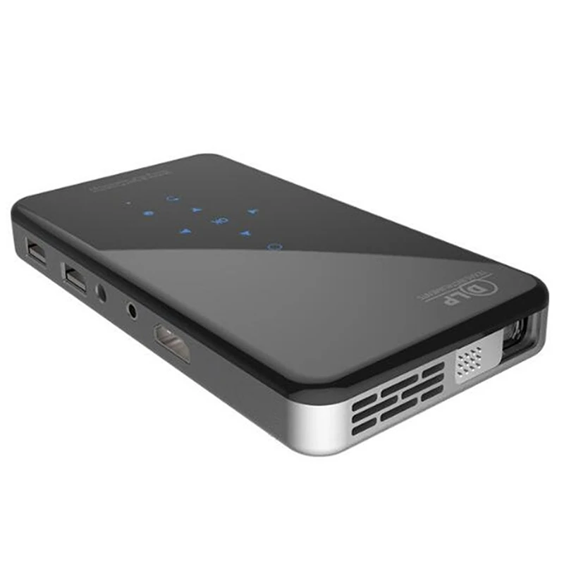 

Most Welcomed 1GB + 8GB DLP Android 7.1 Smart Mini Projector, Support WiFi TF Card Home Theater Speaker