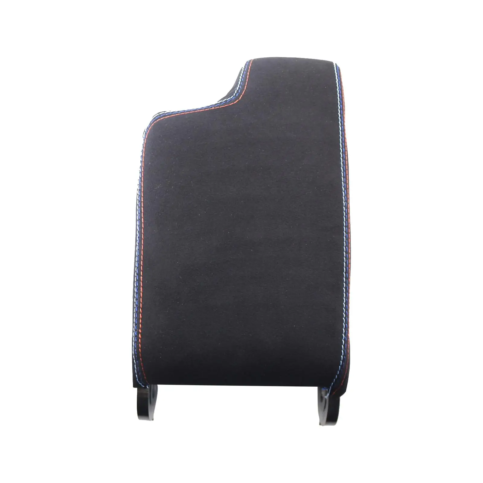 Auto Center Console Lid Armrest Cover Durable Synthetic Leather Interior Car Accessory for E46 1999-2004