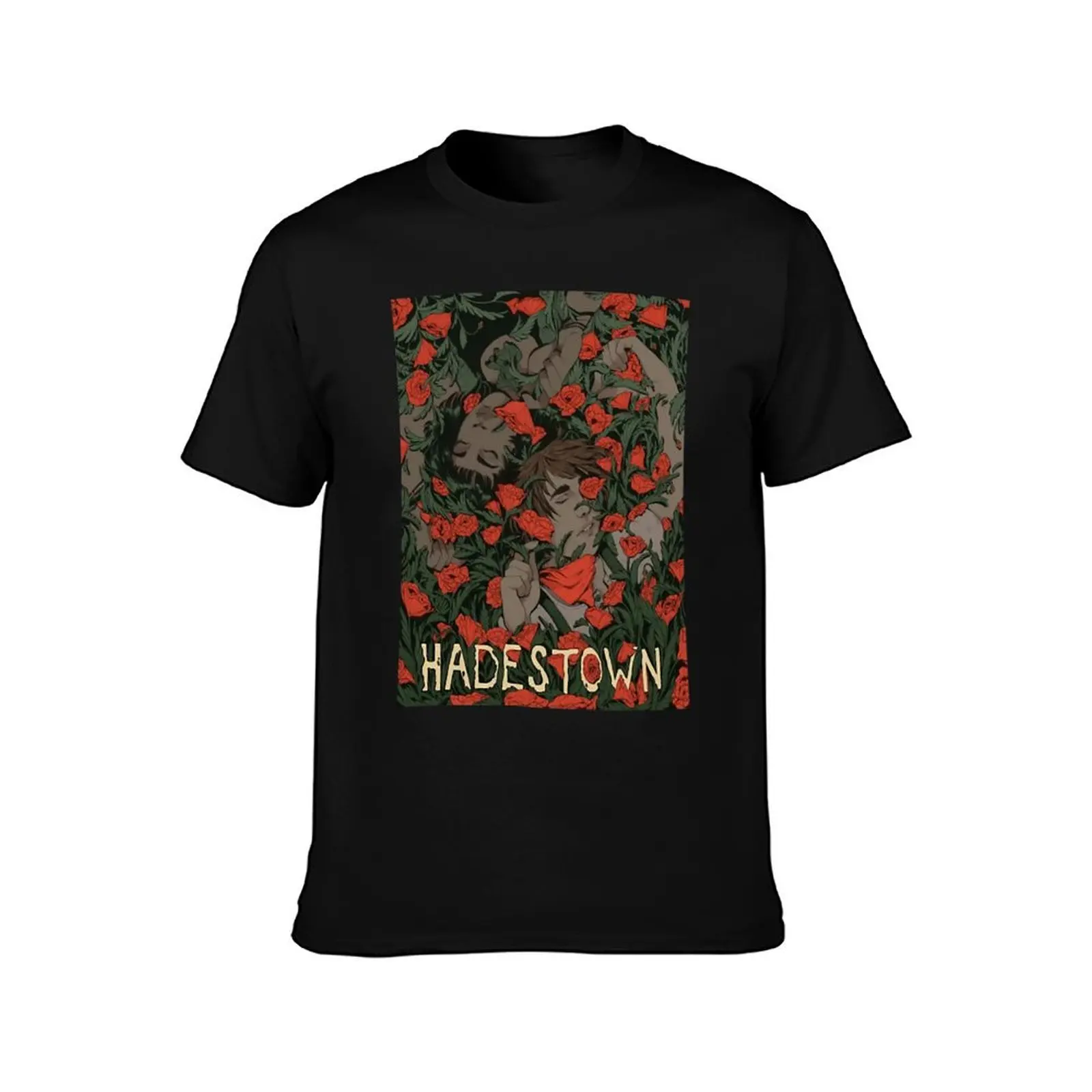 Way Down Hadestown T-Shirt Art Pattern Printed Casual Top T-Shirt