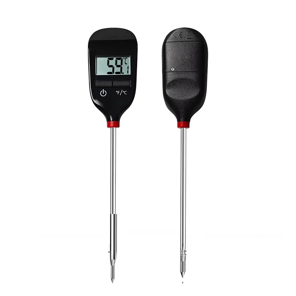 Hot Selling BBQ Probe Quick Reading Pen Thermometer Kitchen Cooking Stainless Steel Milk Temperature Meter