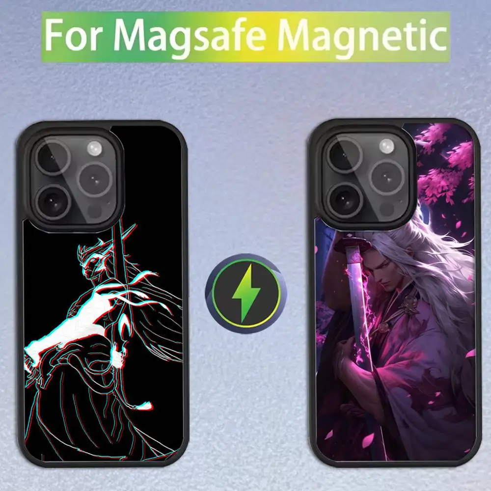 

L-LoL The Unforgotten Yone Phone Case For iPhone 16,15,14,13,12,11,Pro,Max,Plus,Mini,SE Magsafe Magnetic Wireless Charging