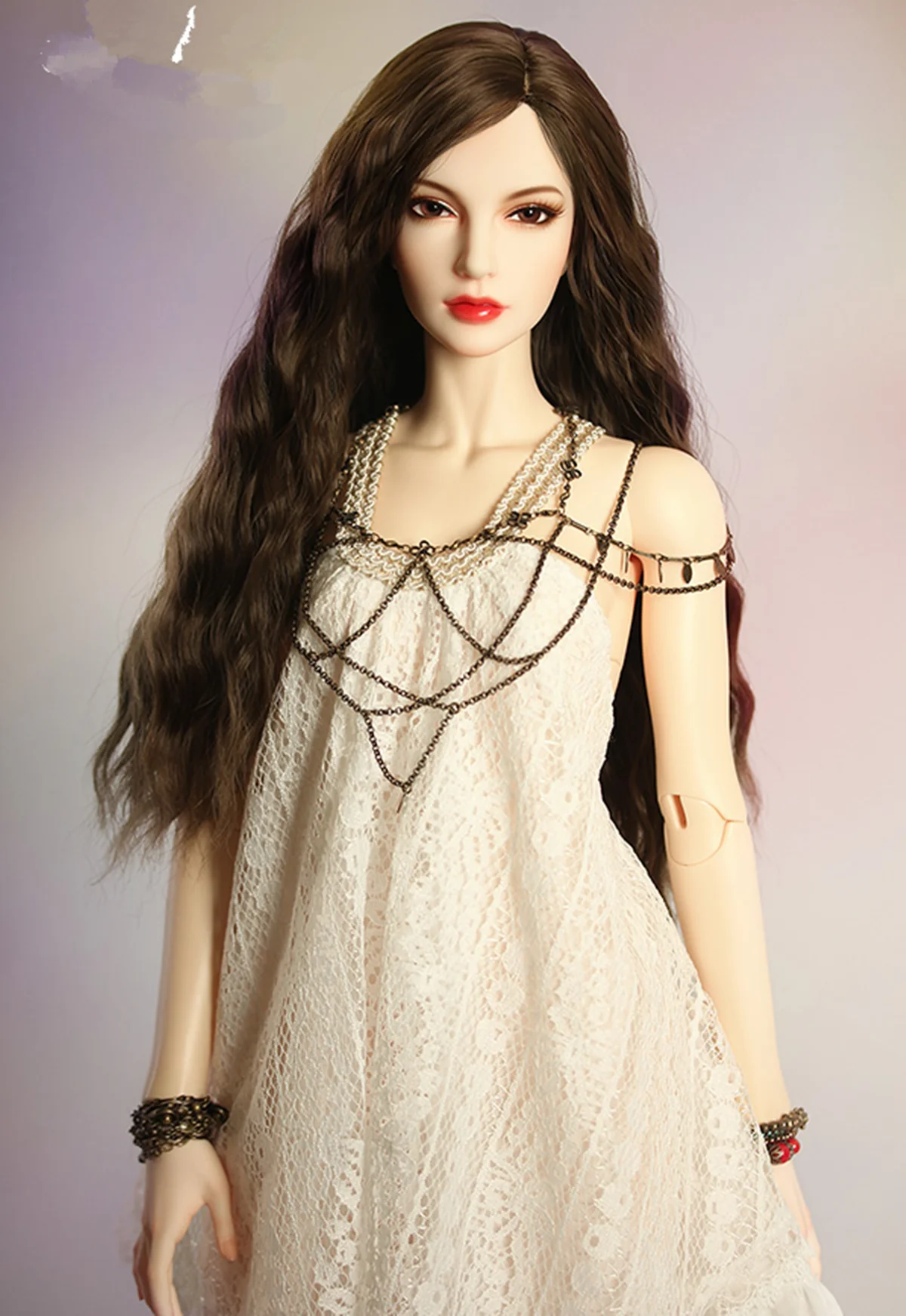 New sd BJD 1/3 female baby carina perfect body 63cm hot advanced resin to send eye joint doll spot makeup