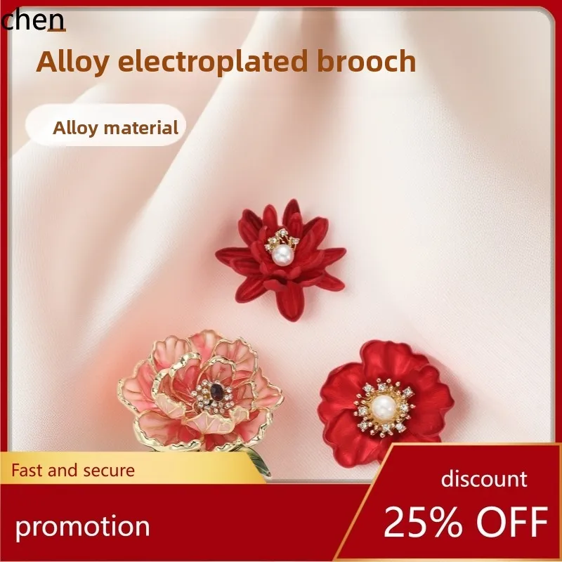 

YFY New Year Horse Year Chinese Style Light Luxury Brooch for Women, High-end Decorative Anti-Loss Pin Accessory