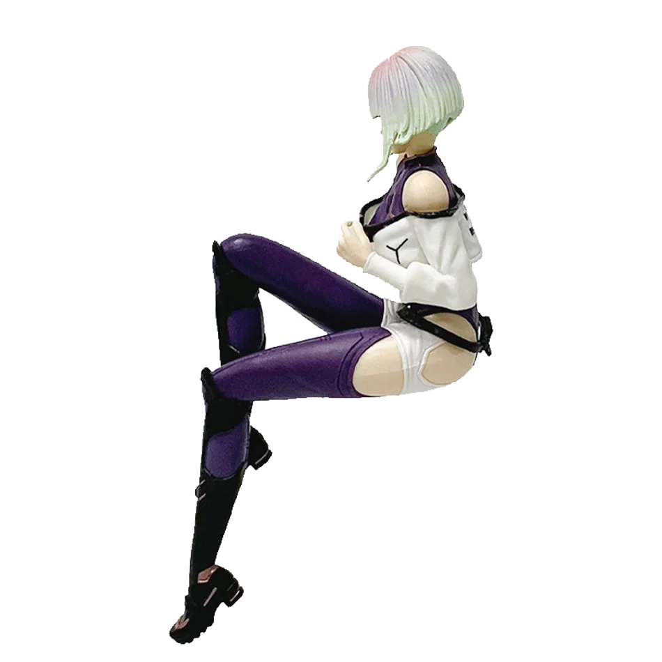 ฟิกเกอร์อนิเมะเกม ลูซี่ ขนาด 17 ซม. ท่าทางนั่ง ของเล่นสะสม ของขวัญวันเกิด ของตกแต่งโต๊ะทำงาน