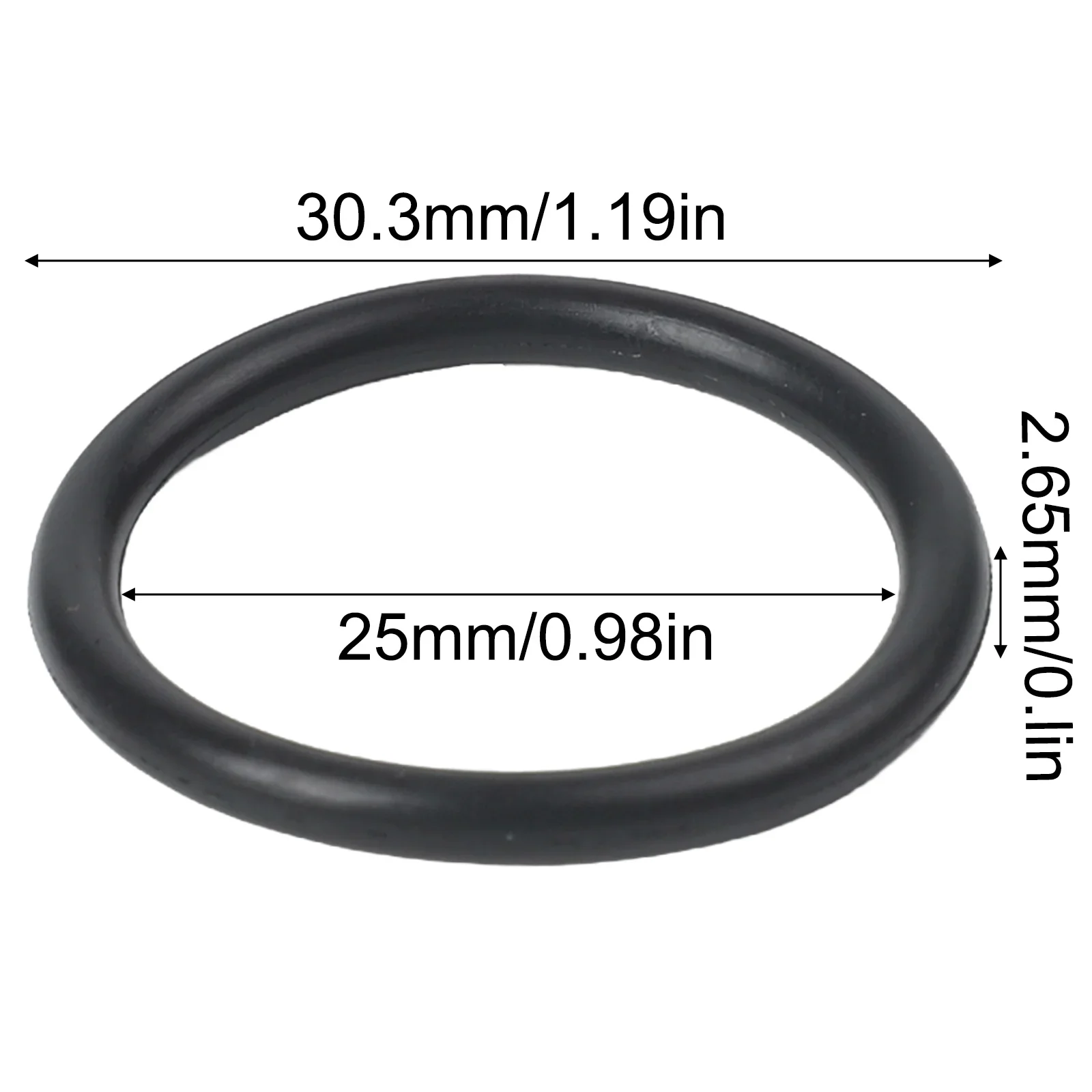 10134 Pool Pump O-Ring For INTEX Filter Pumps For 1-1/4 In Hose Connections For 330 GPH Pumps C330 C530 And C1000