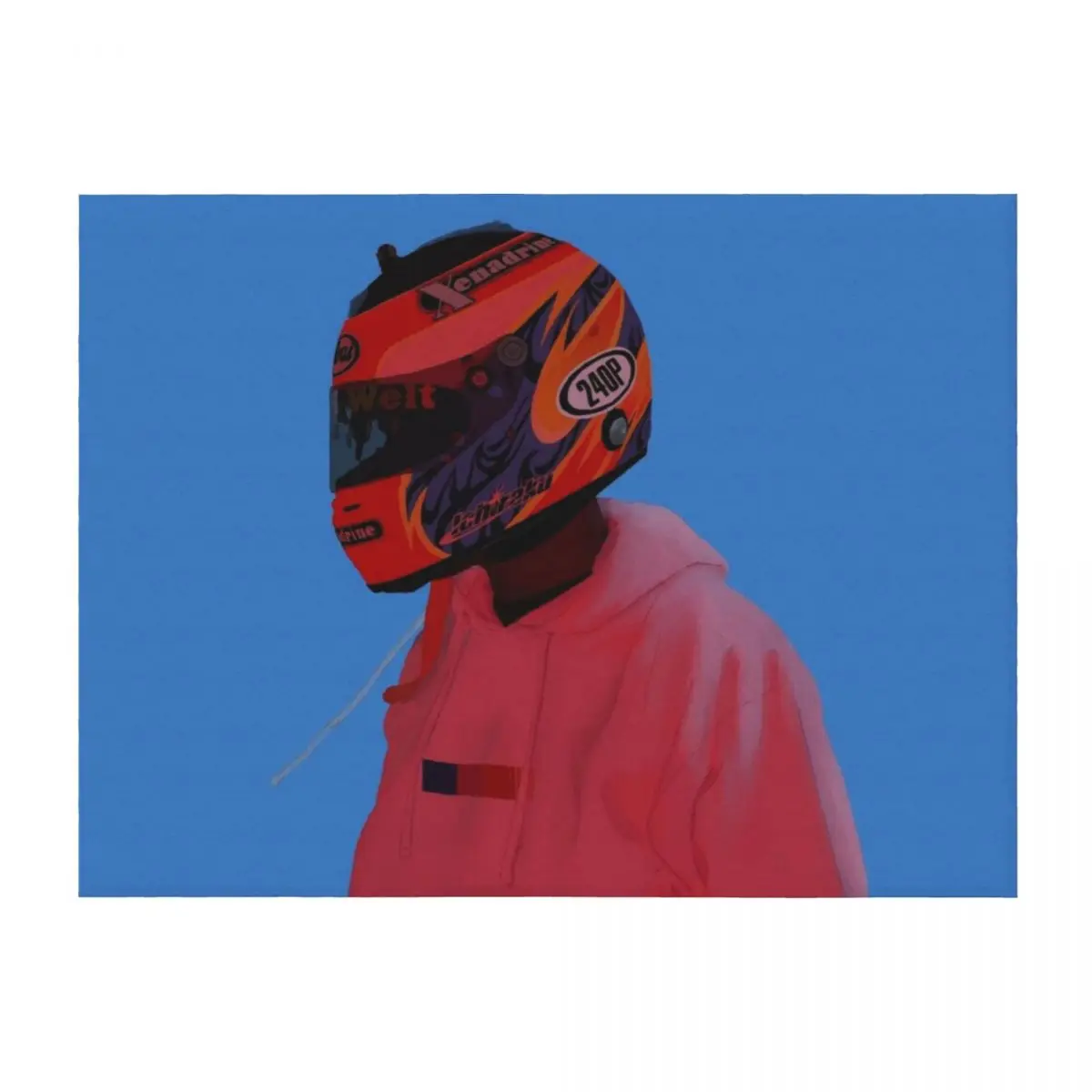 

Frank Ocean Blonde Motorcycle Drawing Poster Throw Blanket Flannel Fabric Soft Plaid Luxury Thicken Luxury Designer Blankets